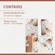 Sale Active Breathable Floral Glace Cotton Bedsheet for Double Bed with 2 Pillow Cover Set 